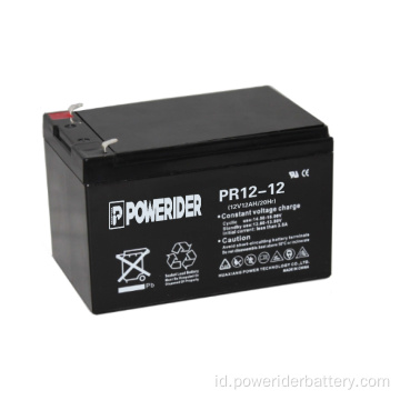 12V 12Ah Baterai Asam Timbal